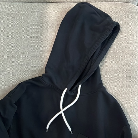 Gap maternity hooded sweatshirt in black size small - Picture 4 of 8